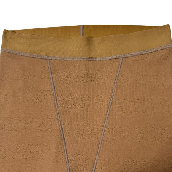 SKIMS Pointelle Logo Boxer Shorts NEW Ochre XS - Picture 3 of 8